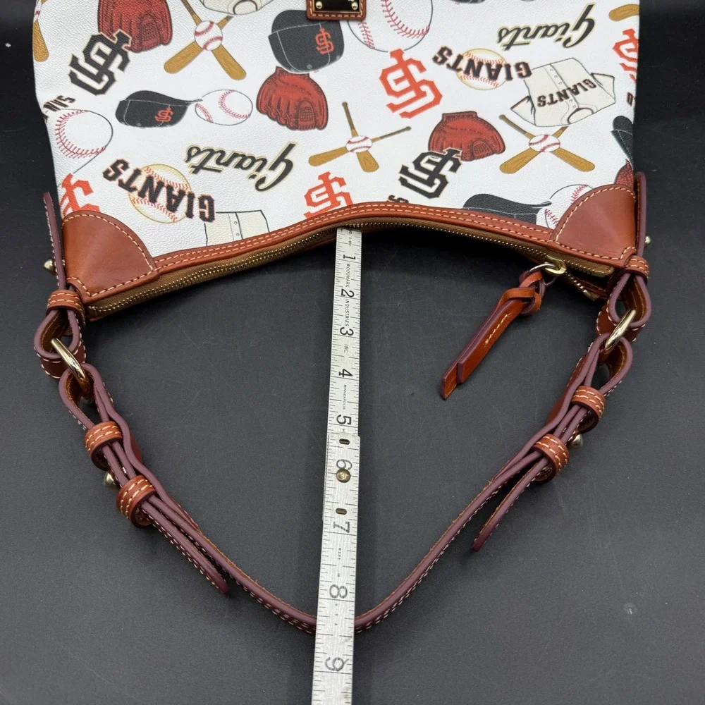 Dooney Bourke San Francisco Giants Game‎ Day Hobo Bag Womens MLB Baseball Sporty